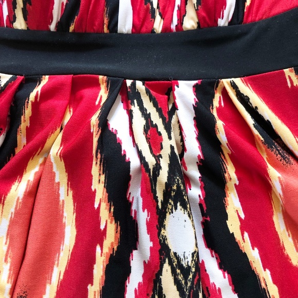 Carole Little Aztec/Tribal print Dress Size: 6 and 8 - Picture 7 of 9